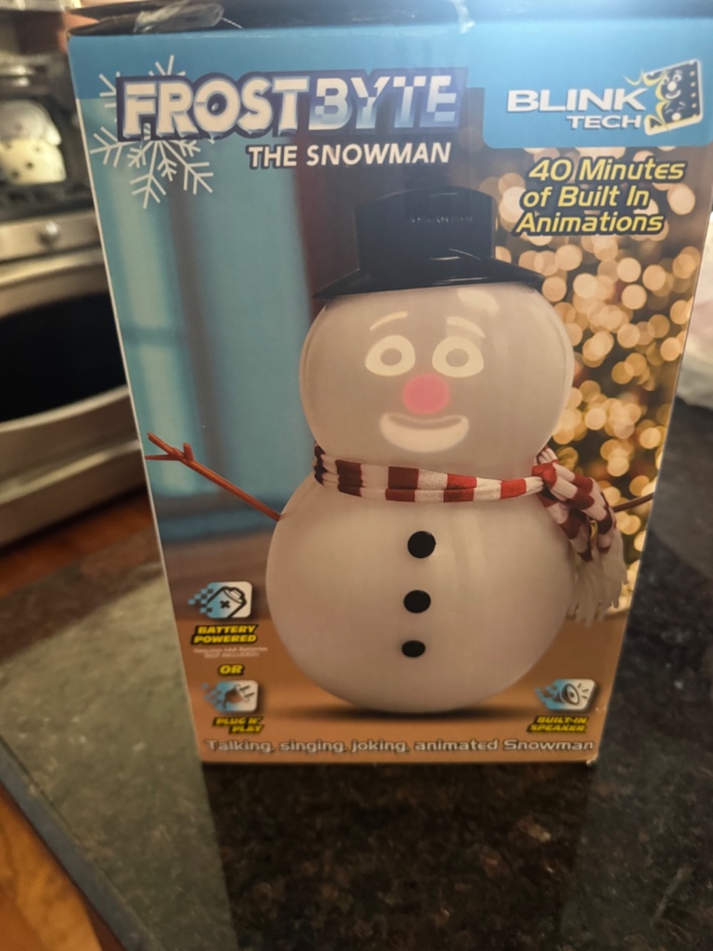 Frostbyte Snowman Animated - Picture 3 of 6